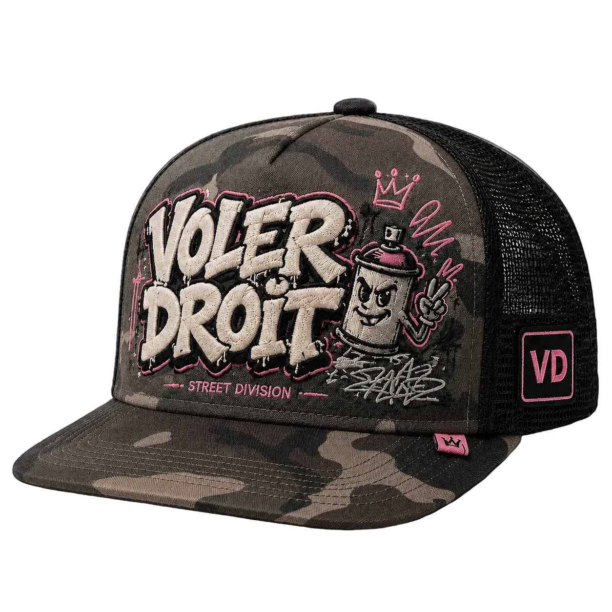 CAMO PINK SIGNATURE HAT (PRE-ORDER)